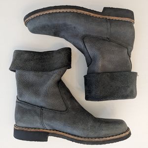 Roots Gray Ankle Boots